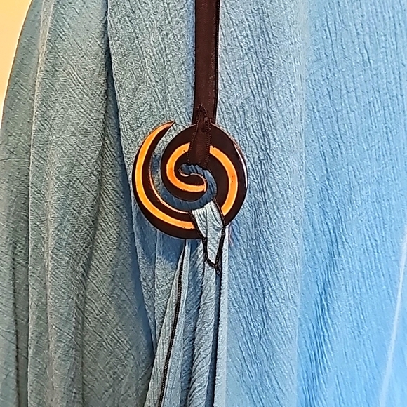 Lee Andersen Sling Dress Ocean - Picture 2 of 7